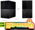 HyperSpin Hard Drive 16TB Western Digital My Book Duo Retro Arcade Games USB 3.1
